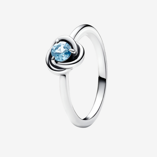 Bague pierre de naissance de mars
