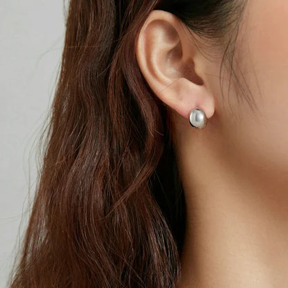 Boucles d'oreilles créoles auréolées brillantes