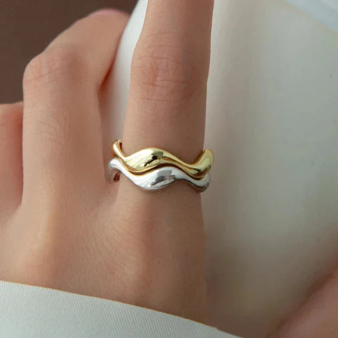 Bague Courbe Organique
