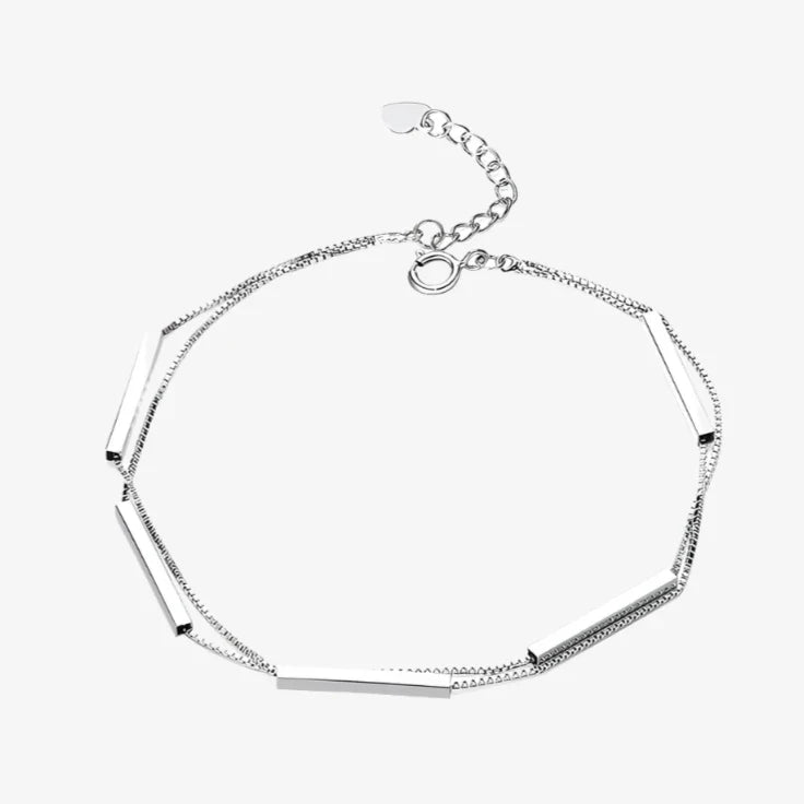 Bracelet scintillant géométrique