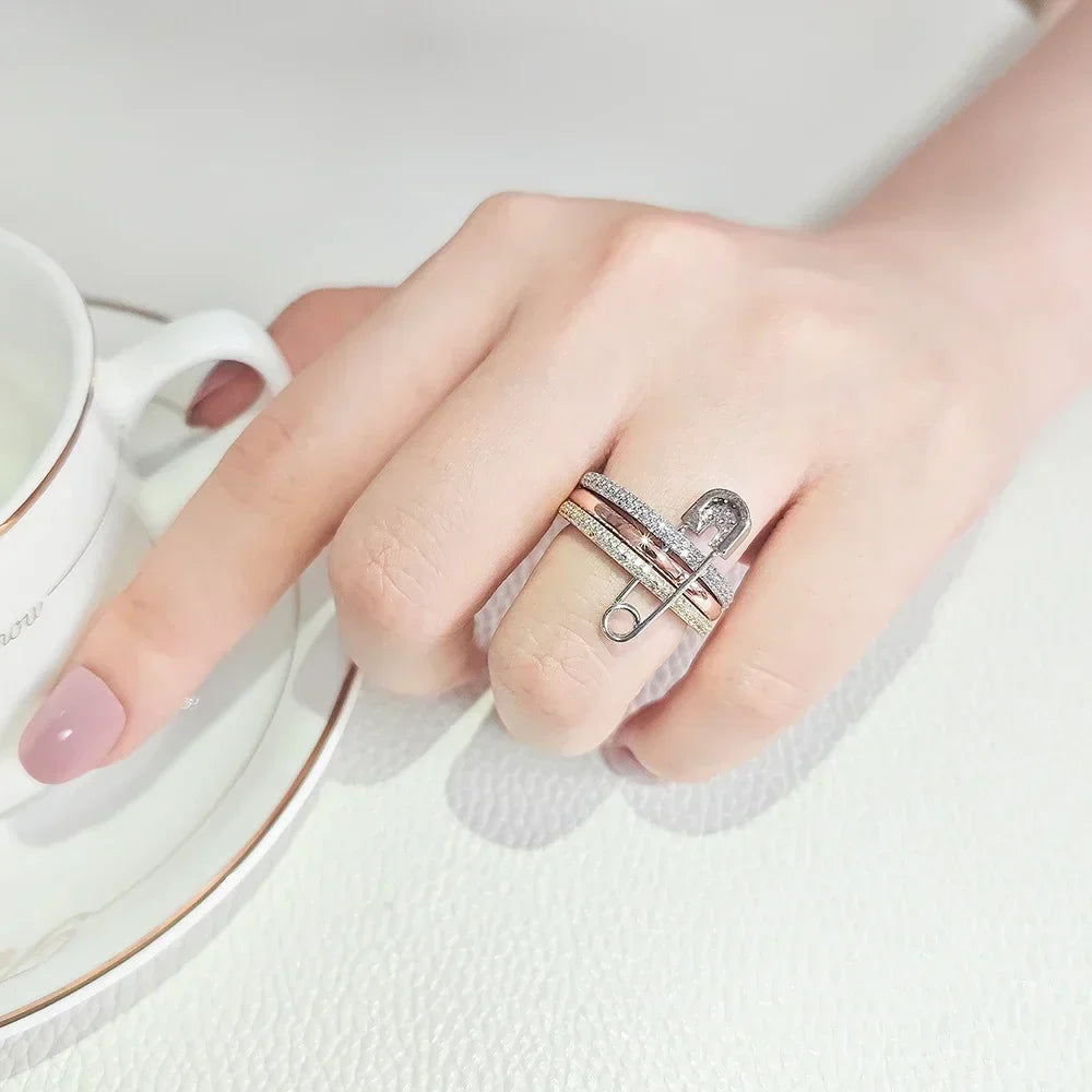 Sparkle & Clip Ring