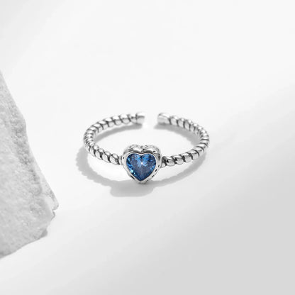Bague Cœur Éternel Océan