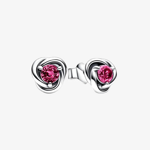 Boucles d'oreilles clous pierre de naissance d'octobre