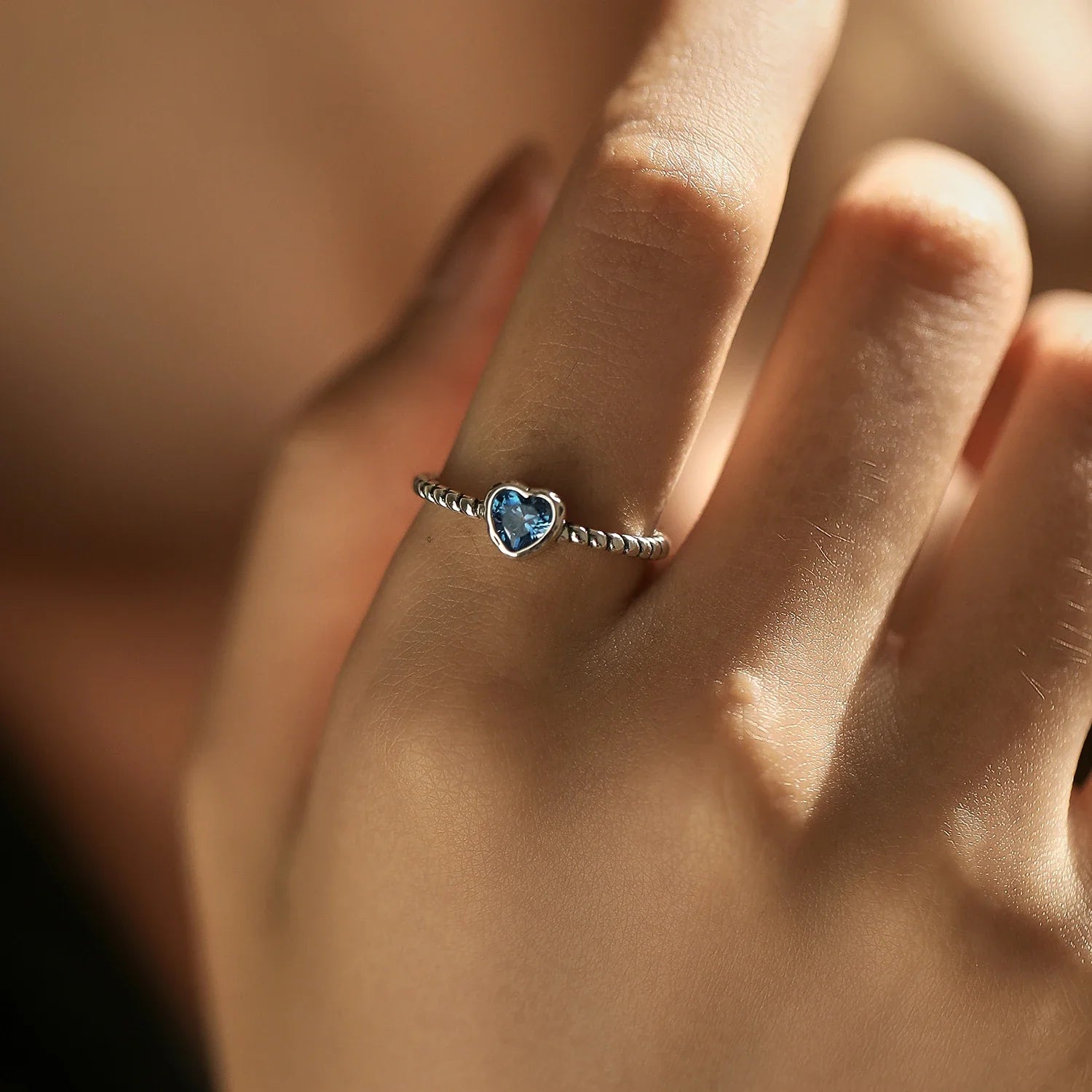 Bague Cœur Éternel Océan