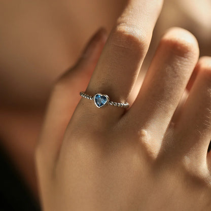 Bague Cœur Éternel Océan