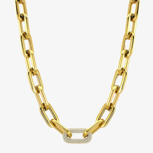 Collier à grosse chaîne maillons épais