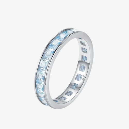Bague Étreinte Bleue