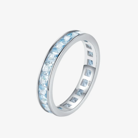 Bague Étreinte Bleue