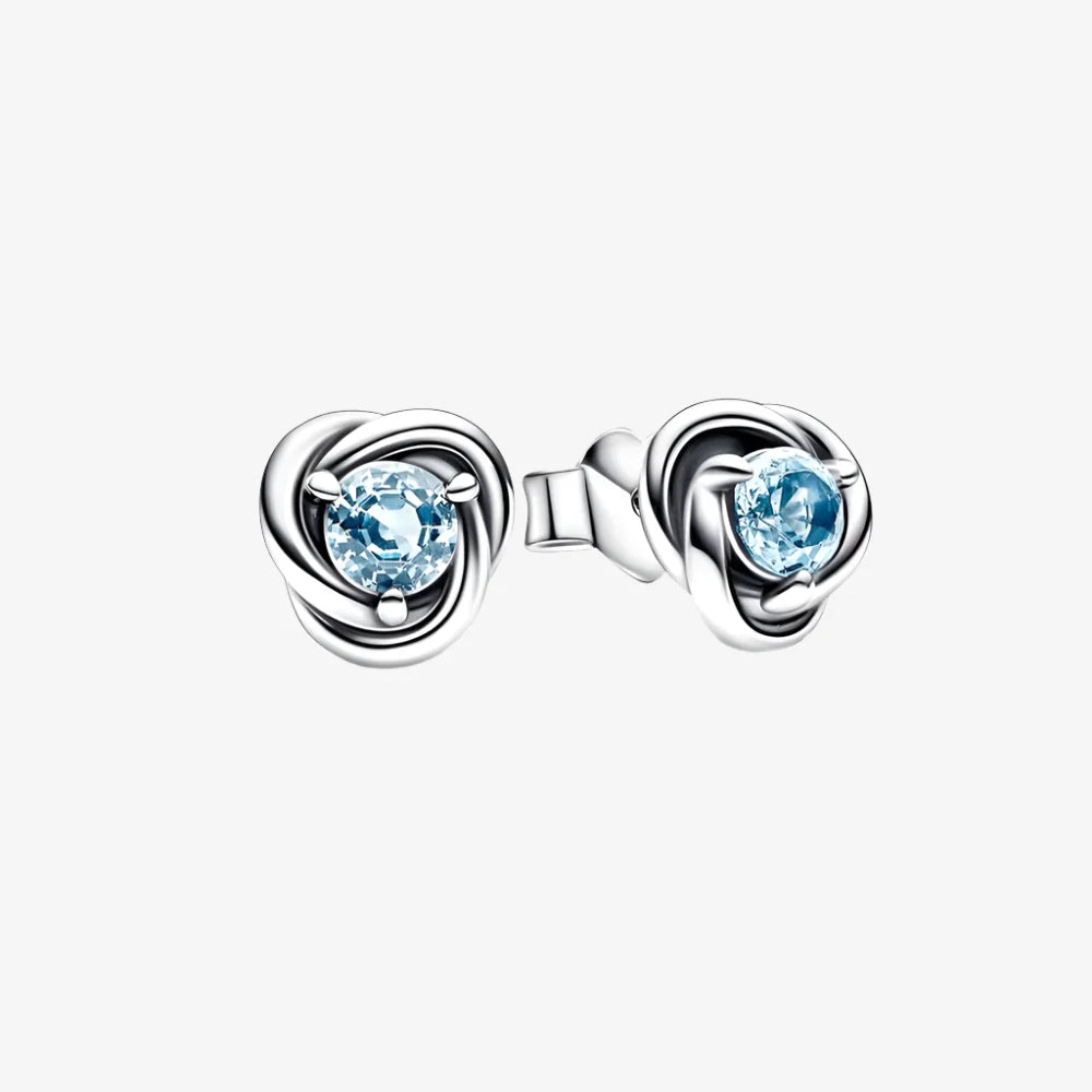 Boucles d'oreilles clous pierre de naissance de mars
