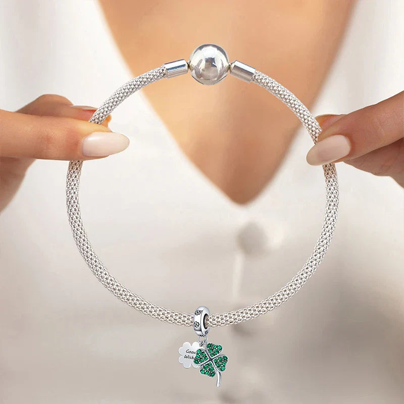 Good Wish Clover Dangle Charm