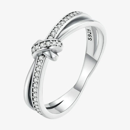 Bague Anne Knot à deux rangs