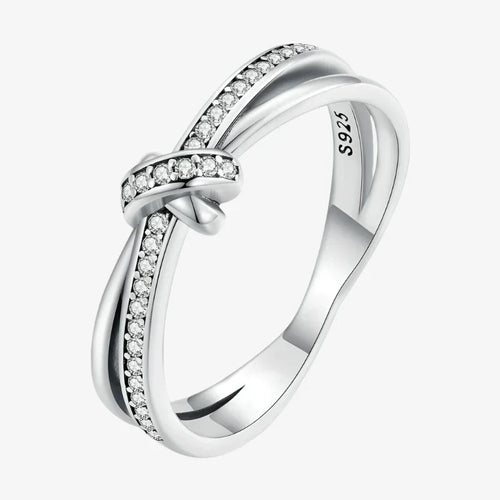 Bague Anne Knot à deux rangs